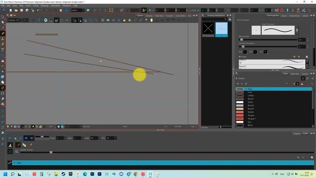 направляющие alignment guides и guides в toon boom harmony урок на русском смотреть онлайн