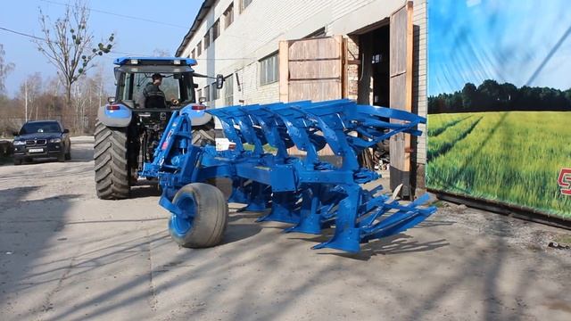 Плуг оборотный 5-ти корпусный RABEWERK смотреть онлайн