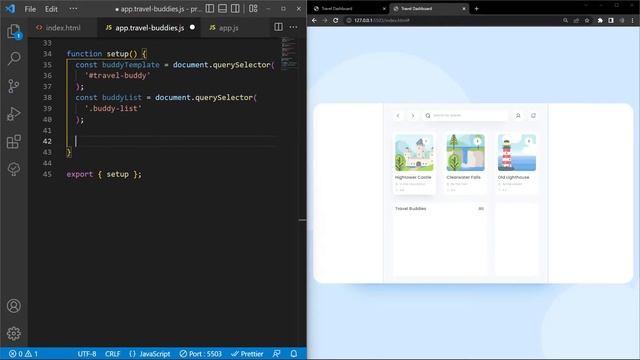 Travel Dashboard & Search Popover // Speedrun // HTML & CSS Tutorial смотреть онлайн