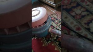 Пылесос Уралец в работе