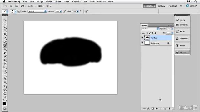 Creating afro hair in Photoshop смотреть онлайн