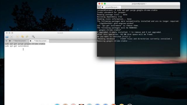 How to uninstall Google Chrome on linux (Elementary OS, ubuntu, mint) смотреть онлайн
