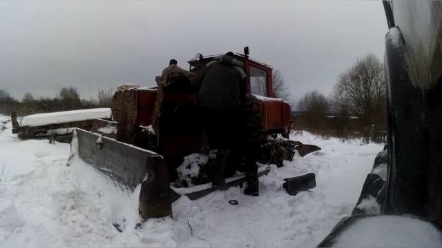 ЗАПУСК ДТ-75 конец вахты, сломался трактор смотреть онлайн