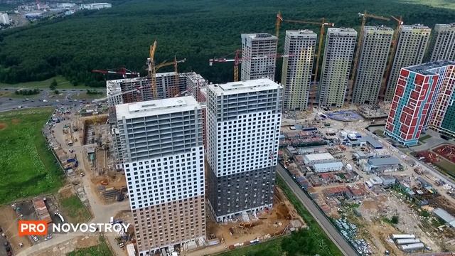 ЖК "Столичные поляны" [Ход строительства от 29.06.2018] смотреть онлайн