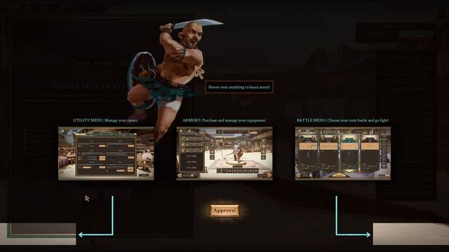 【We Who Are About To Die】Steamで新発売された死んだらおしまいの剣闘士育成アクションゲーム【アフロマスク】 смотреть онлайн