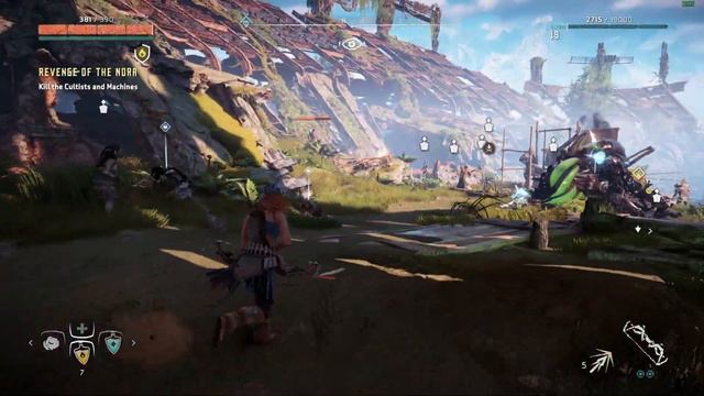 Horizon Zero Dawn Epic gameplay xd Revenge of the Nora on Very Hard смотреть онлайн