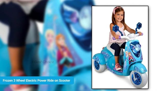 Frozen 3 Wheel Electric Power Ride on Scooter For Kids (2020) смотреть онлайн
