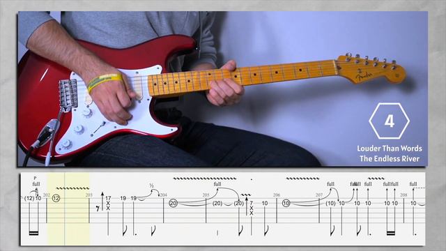 Top 10 EASIEST David Gilmour Solos + Tabs смотреть онлайн