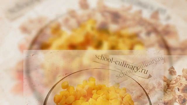 Салаты с Мандаринами