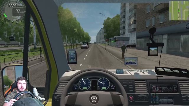 Я ВОДИТЕЛЬ ГАЗЕЛИ - РАБОТА ВОДИТЕЛЕМ МАРШРУТКИ в CITY CAR DRIVING + РУЛЬ смотреть онлайн