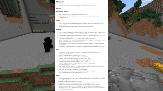 Minecraft Bedrock Update ✅ 1.17.40 ✅ STONEY PEAKS ? + 50 BUG Fixes too ! ( Changelog ) смотреть онлайн