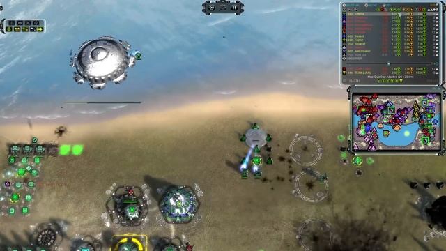 Героическая оборона на Dual Gap в Supreme Commander: FAF смотреть онлайн