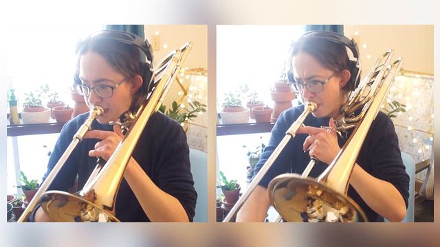 Josephine - Tommy Pederson multitrack trombone duet смотреть онлайн