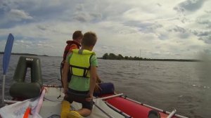 Поход на катамаране Валдай 6