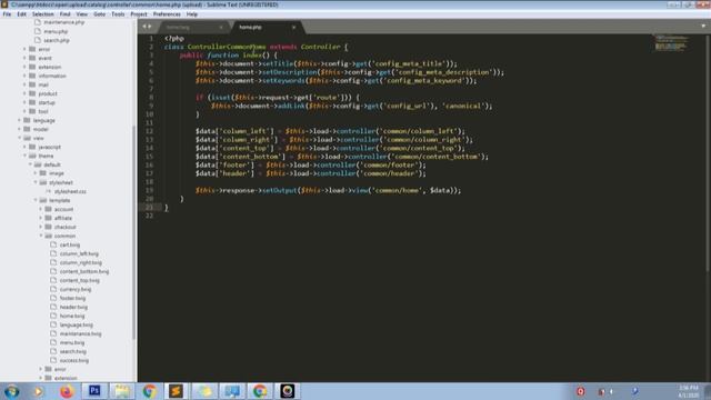 MVC Concept in opencart part 1 смотреть онлайн