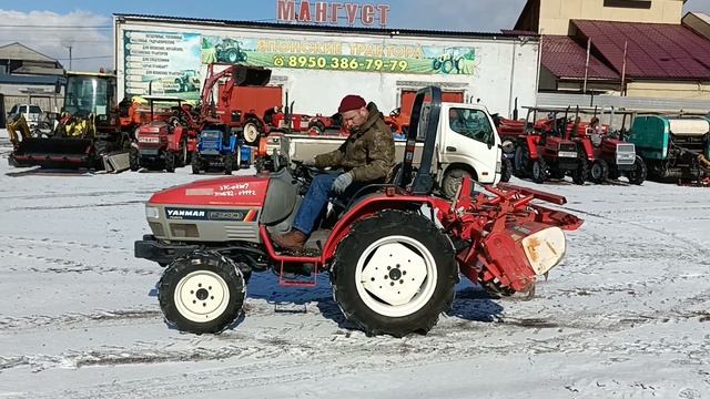 Обзор трактора Yanmar F230 Максим Михайлович, г Улан Удэ смотреть онлайн