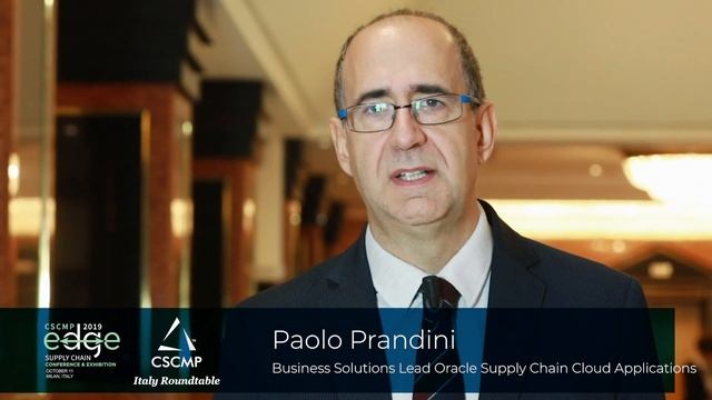 Paolo Prandini, Business Solutions Lead Oracle Supply Chain Cloud Applications смотреть онлайн