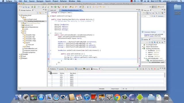 07 01 Send Email - Android App Development Tutorial Part 07 смотреть онлайн