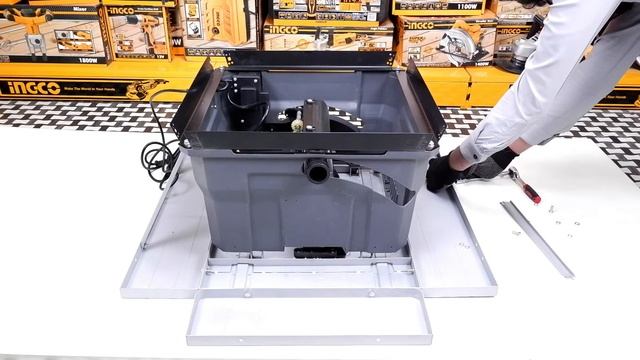 INGCO Table saw unboxing and assembly | TABLE SAW WITH CIRCULAR SAW | Best Table Saw In Budget смотреть онлайн