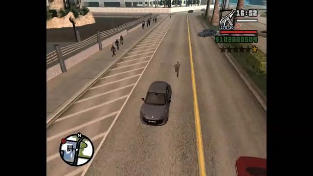 Издевательство над ментом В GTA:SA и неожиданная концовка)) смотреть онлайн