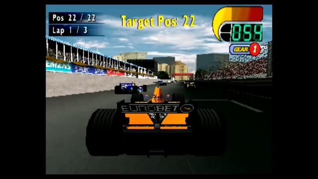 PlayStation Classic Gameplay - F1 World Grand Prix 2000 смотреть онлайн