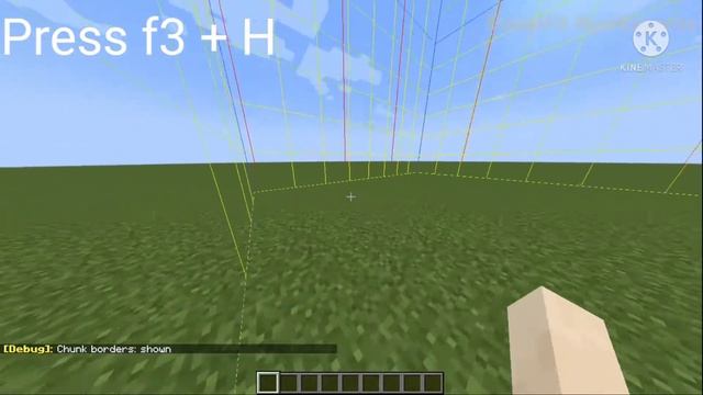 how to open chunk borders in Minecraft смотреть онлайн