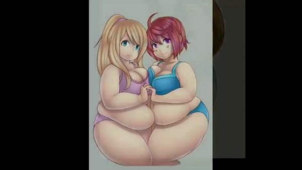 ТОЛСТЫЕ ПЕРСОНАЖИ | FAT RANDOM CHARACTERS | FAT ANIME GIRLS | SSBBW