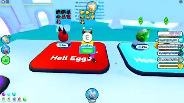 САМОЕ ЧИТЕРСКОЕ ЯЙЦО ДЛЯ HUGE ПЕТОВ В PET SIMULATOR X В РОБЛОКС! ROBLOX смотреть онлайн