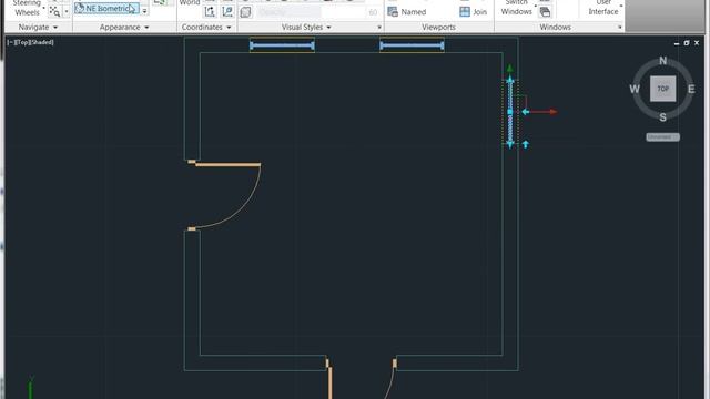AutoCAD Architecture: editing objects in different views смотреть онлайн