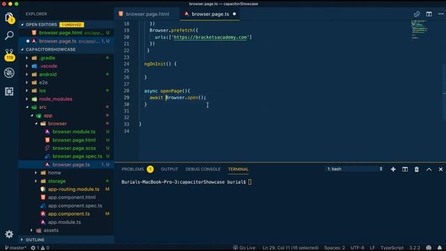 Capacitor Browser API (ionic) смотреть онлайн