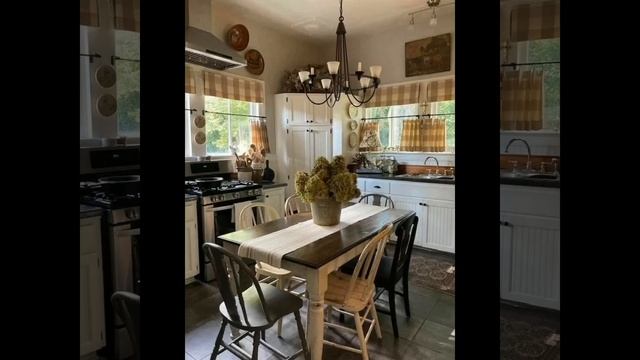 ELegante cottages Dining table Small kitchen |Shabby chic|decorating ideas|Farmhouse RUSTIC смотреть онлайн
