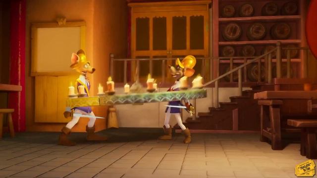 D'ARTACAN Y LOS TRES MOSQUEPERROS - TRAILER EN ESPAÑOL смотреть онлайн
