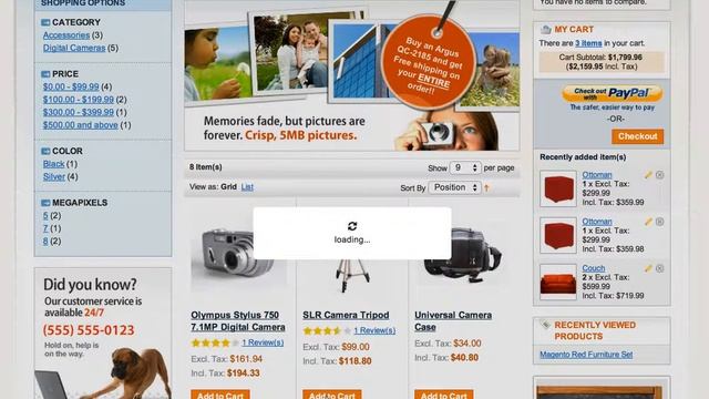 J2T Ajax Cart - Magento Extension - New custom Effects смотреть онлайн