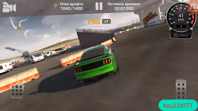 Ford MUSTANG первый заезд/CarX DRIFT RACING смотреть онлайн