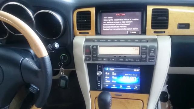 Пример установки магнитолы и изготовление рамки на LEXUS CS-430 смотреть онлайн