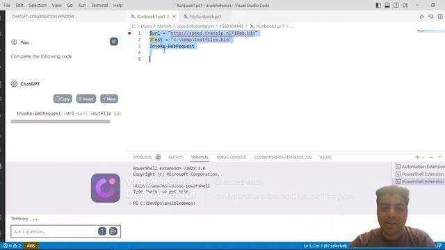 ChatGPT Extension in VS Code смотреть онлайн