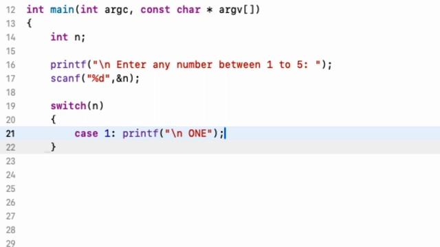 Switch Case Statement in C Language |How to Use Switch Statement in C Language | C Language Tutoria смотреть онлайн