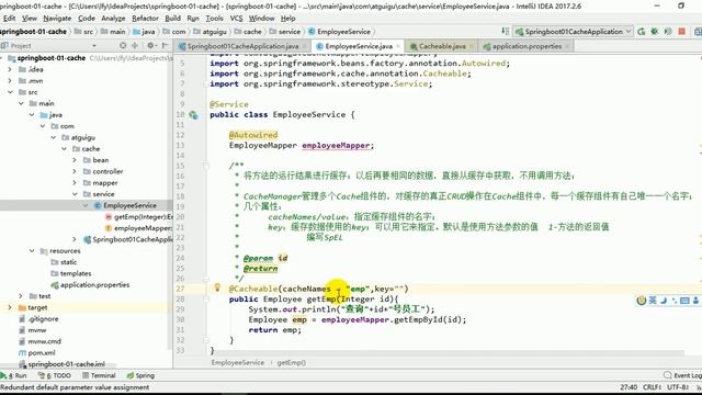 4、SpringBoot缓存 @Cacheable初体验 смотреть онлайн