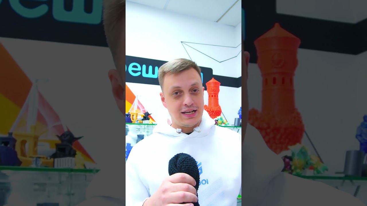 Bambu Lab P1s - Лучший 3D принтер 2024 года по версии 3DTool? #3dпринтер #shorts смотреть онлайн