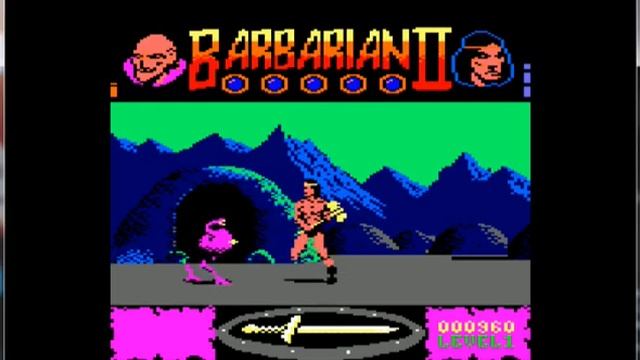 Barbarian II The Dungeon Of Drax - Amstrad GX4000 - emulador MESSUI64 0.152b - test Windows 7 x64 смотреть онлайн