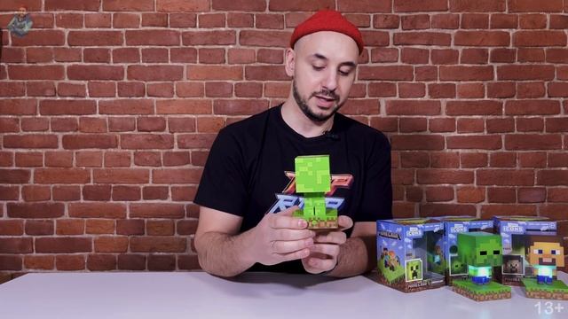 КРИПЕР В МОЕМ ДОМЕ! РАСПАКОВКА МАЙНКРАФТ СВЕТИЛЬНИКОВ PALADONE: СТИВ, ЗОМБИ И КРИПЕРЫ!