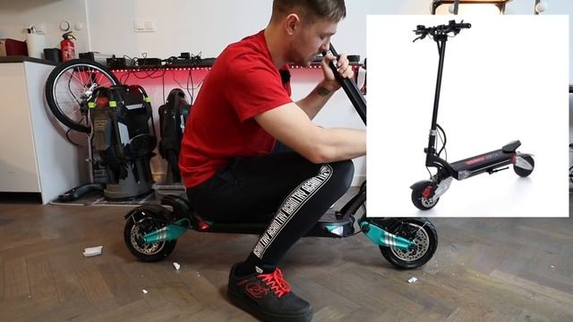 VSett 9+ Electric Scooter Unboxing смотреть онлайн