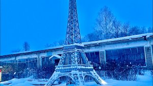 Поездка в Удмуртию #4 Снежная дорога в ГЛАЗОВ, а после ПАЛАГАЙ и ЭЙФЕЛЕВА БАШНЯ!)