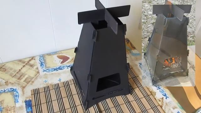 Ракетная печь,Rocket Stove,Oven Pyramid смотреть онлайн