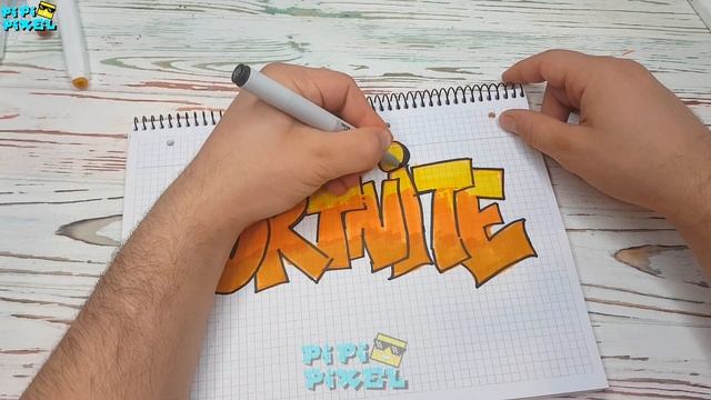 ГРАФФИТИ - FORTNITE !!! КАК НАРИСОВАТЬ? !!! урок граффити graffiti logo ФОРТНАЙТ смотреть онлайн