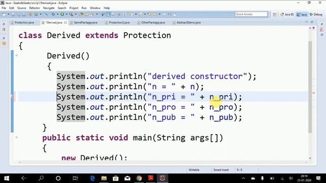 Java program on Packages - Abhishek S. Rao смотреть онлайн