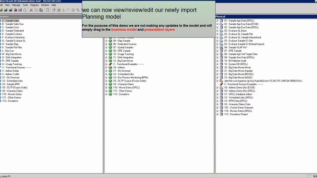 Oracle BI 12c Sourcing from Oracle Hyperion Planning metadata смотреть онлайн