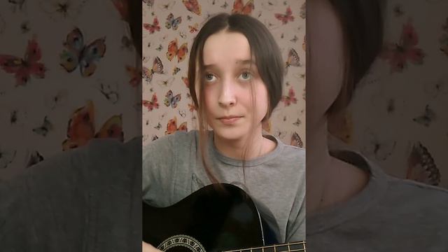 Юля Михальчик - Птица кавер на гитаре + аккорды (кавер _k_arial) смотреть онлайн