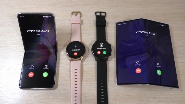 HUAWEI Mate Xs 2 & HUAWEI P50 Pocket & Smart Calling Watch Incoming Call смотреть онлайн
