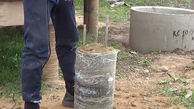 Как обрезать буронабивные сваи в горизонт смотреть онлайн